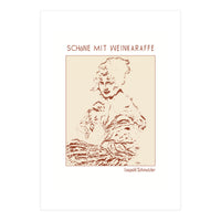 Schöne Mit Weinkaraffe – Leopold Schmutzler (Print Only)