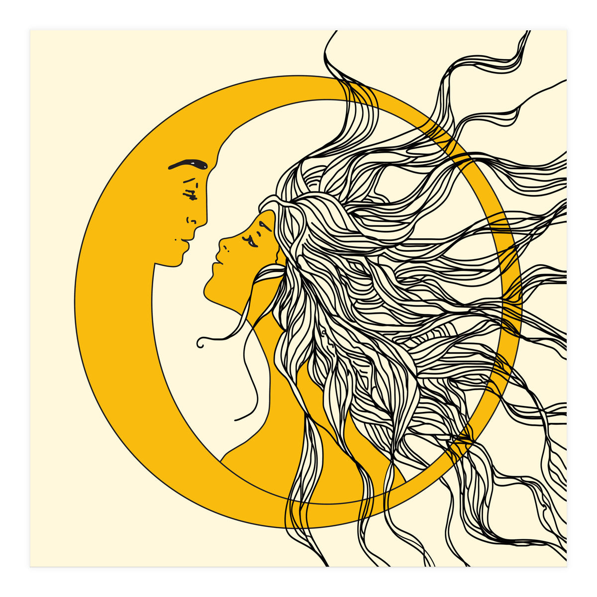 Sun And Moon (Print Only)