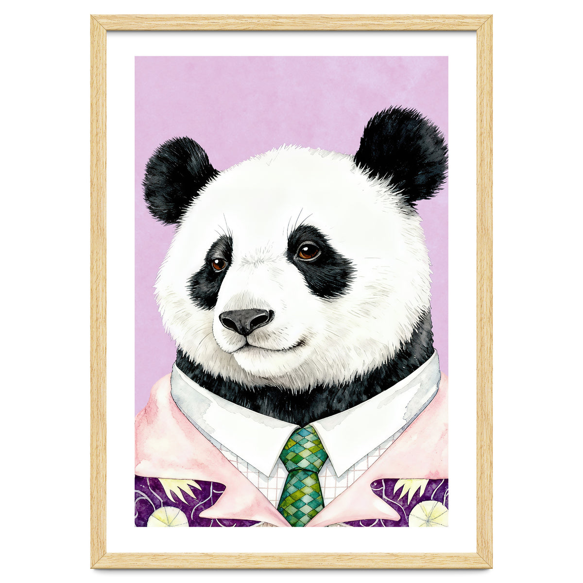 Dapper Panda Portrait