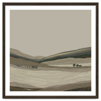 Muted Landscape oil painting