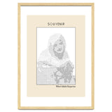 Souvenir – William Adolphe Bouguereau (1894) – Ascii Art thumbnail