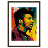 Fred Hampton Colorful Abstract Art thumbnail