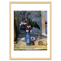 The Blue Vase - 1885/87 - 62x51 cm - oil on canvas - French Post-Impressionism.
