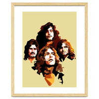 Retro Led Zeppelin Rock Blues Music