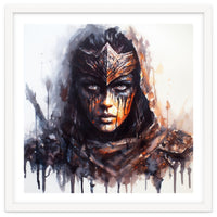 Armored Medieval Warrior Woman