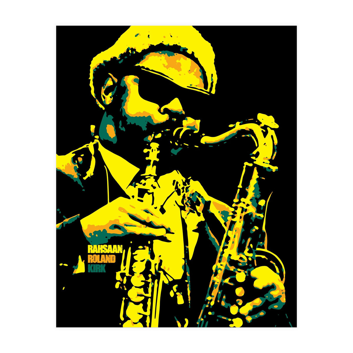 Rahsaan Roland Kirk v4 (Print Only)