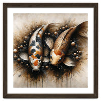 Powerful Koi Fish Pair