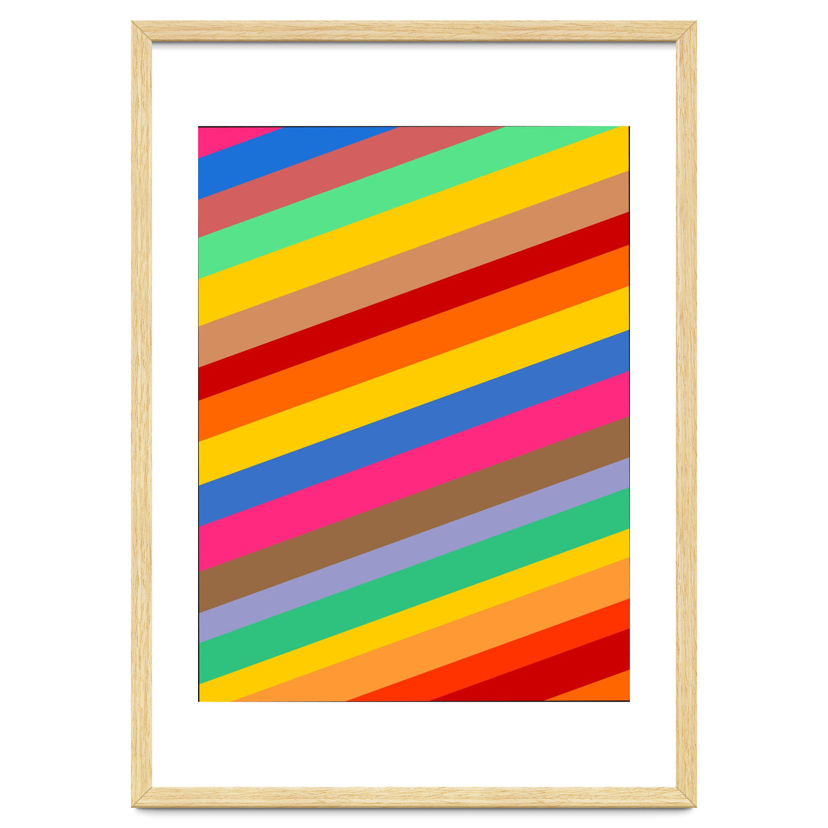 Rainbow Retro Paatern