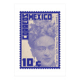 Frida Kahlo Stamps Art (Print Only) thumbnail