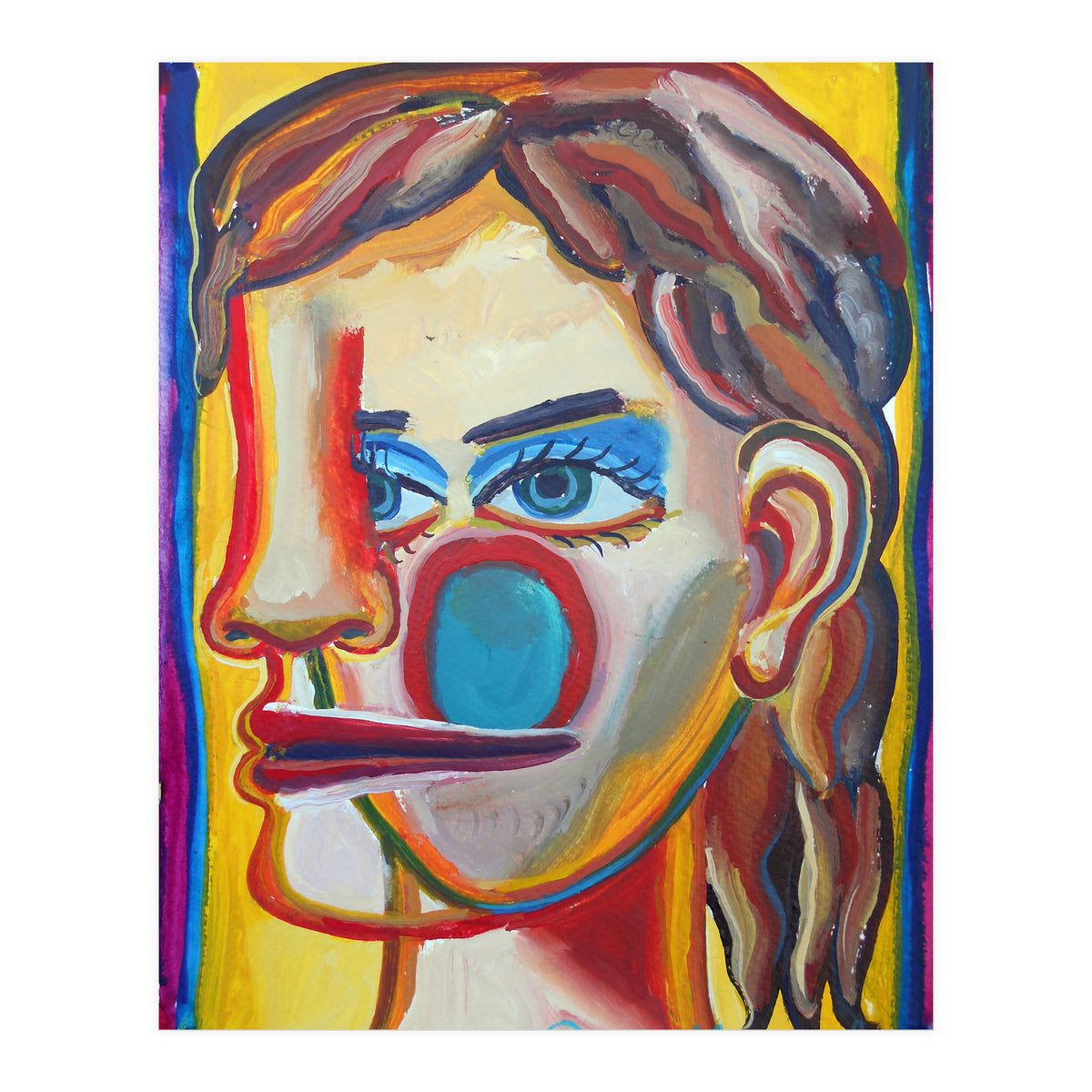 Cabeza De Mujer 29 (Print Only)