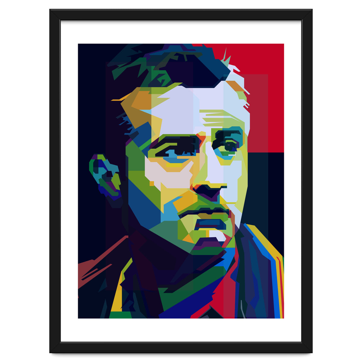 Robert De Niro Hollywood Movies Pop Art WPAP