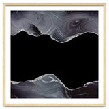 Black & Silver Glitter Agate Texture 04 thumbnail