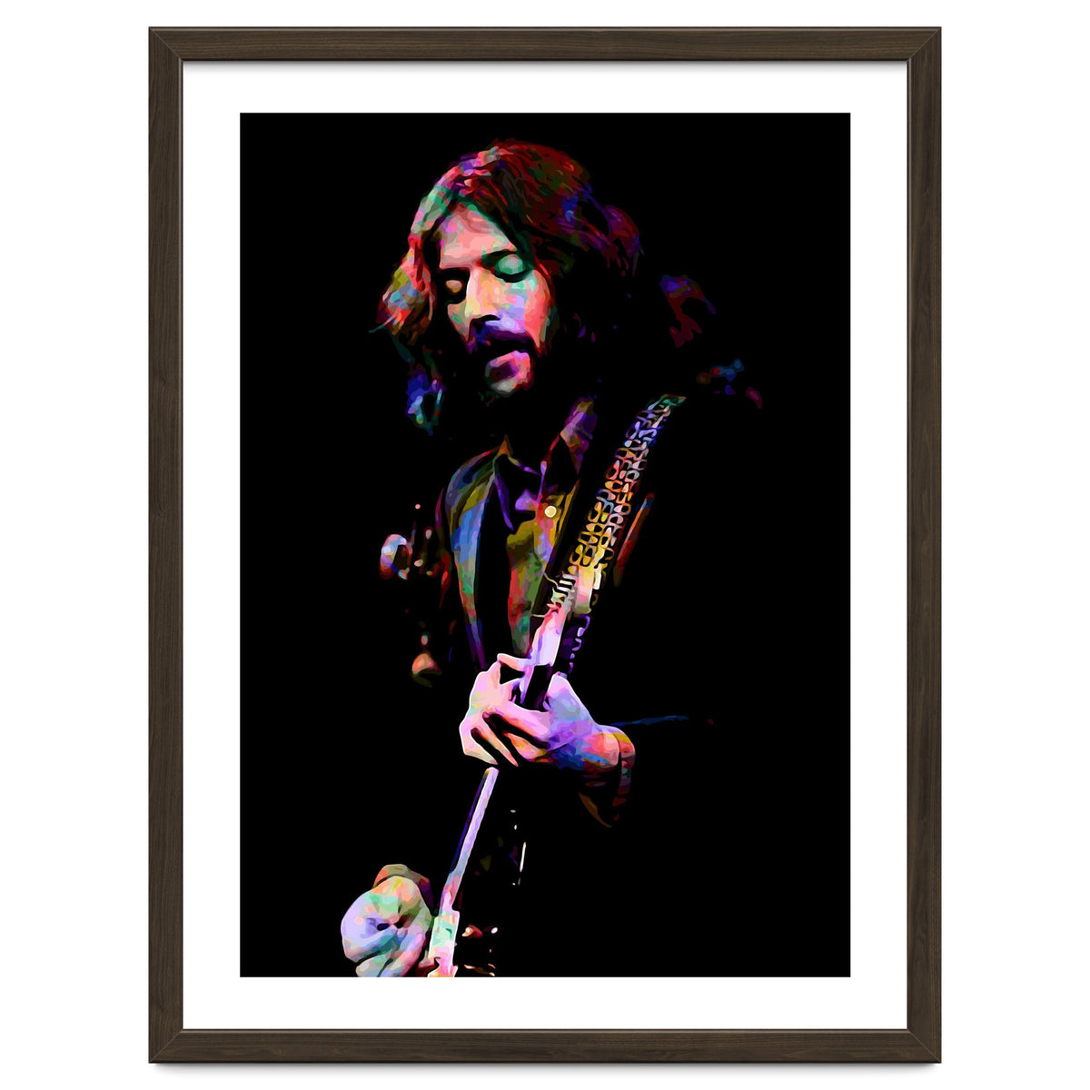 Eric Clapton Rock and Blues Guitarist Legend v3