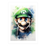 Luigi Super mario (Print Only) thumbnail