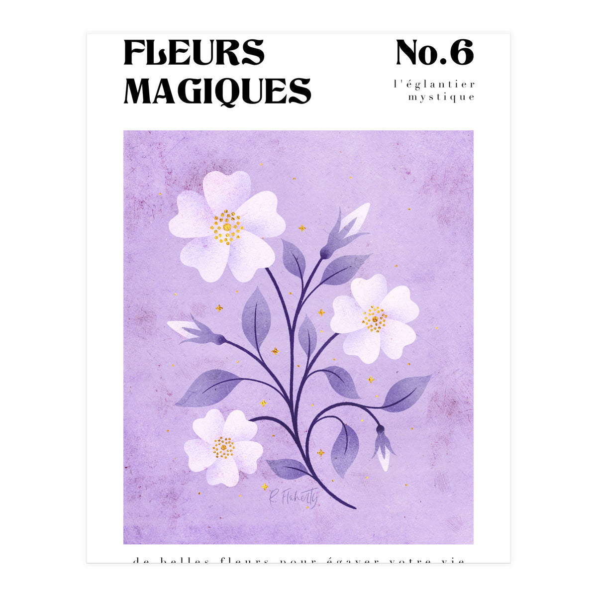 Magical Flowers No.6 Mystic Dog Rose (Print Only)