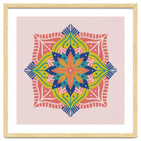 Colorful abstract mandala