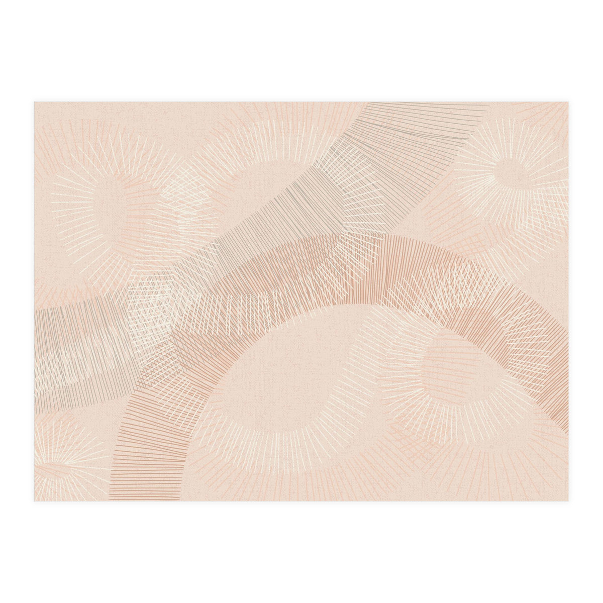 calming essentials Curved Lines pale mocha mousse (Print Only)