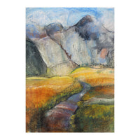 Yosemite Mountain Cliffs (Print Only)