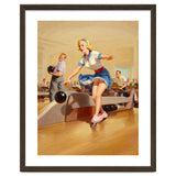 Sexy Pinup Girl On Bowling Incident thumbnail
