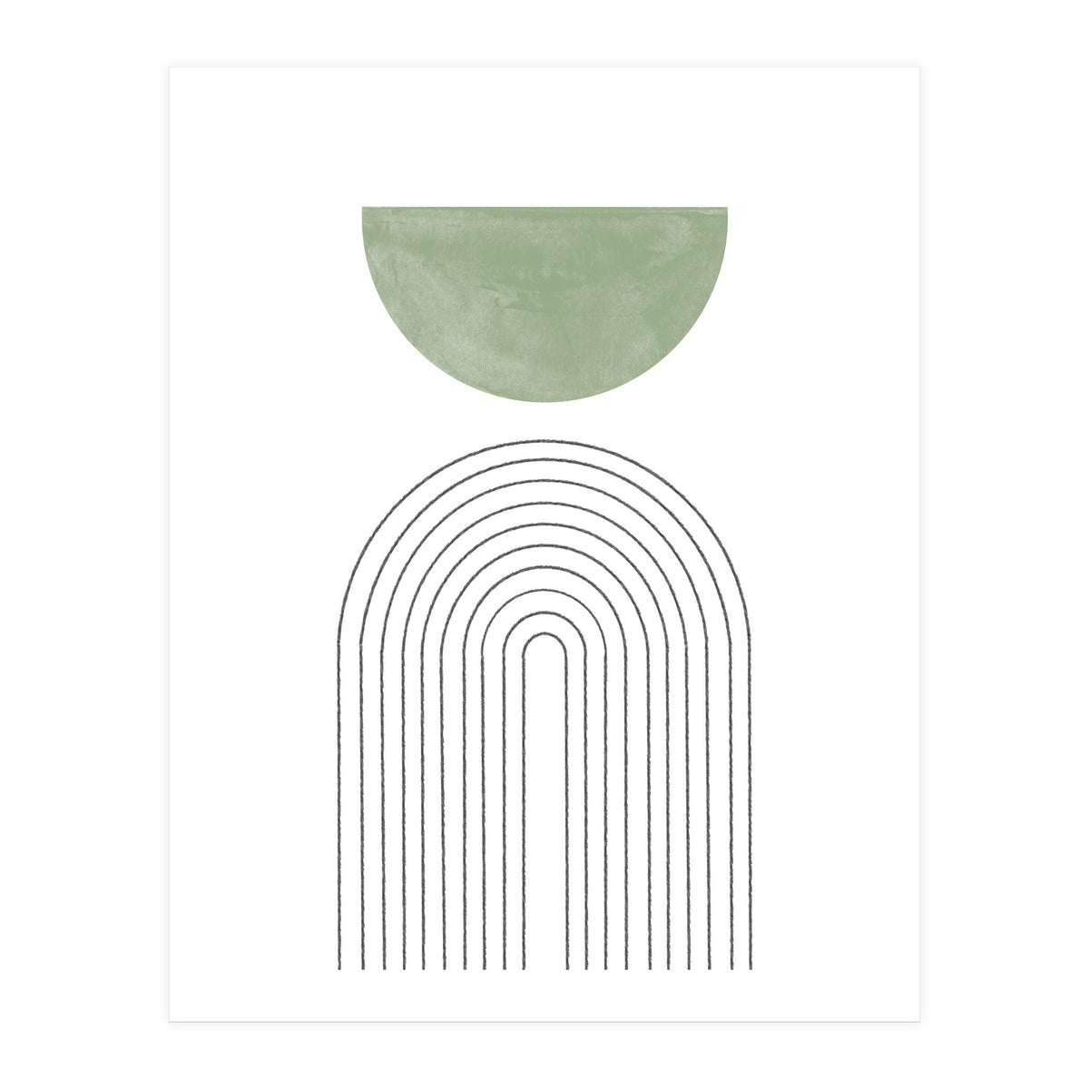 Simple Green Object (Print Only)