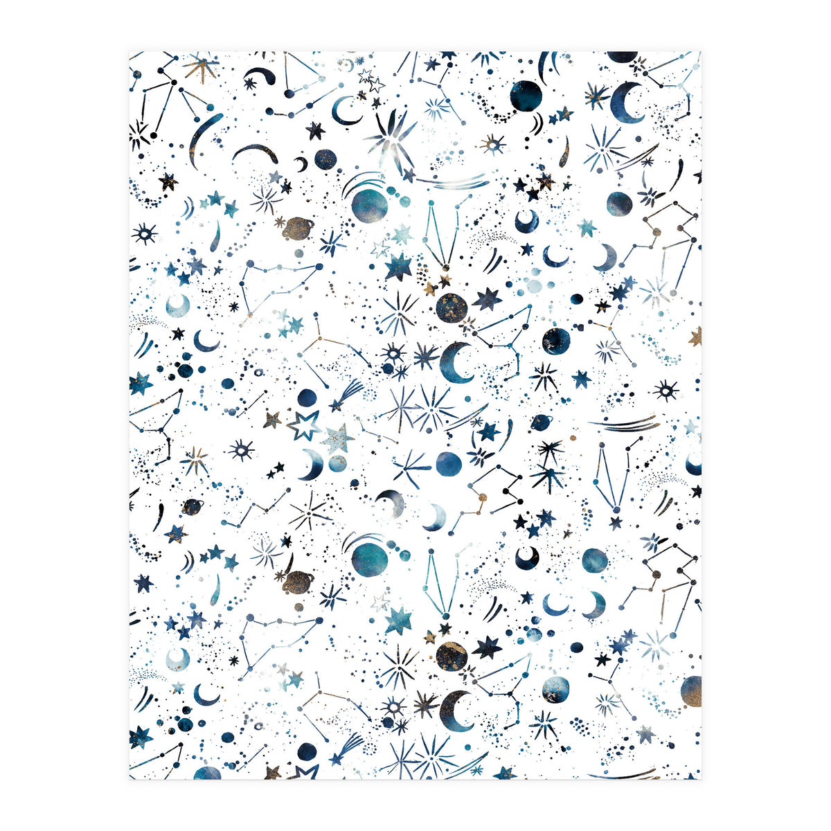 Astrology Space Planets Constellation (Print Only)