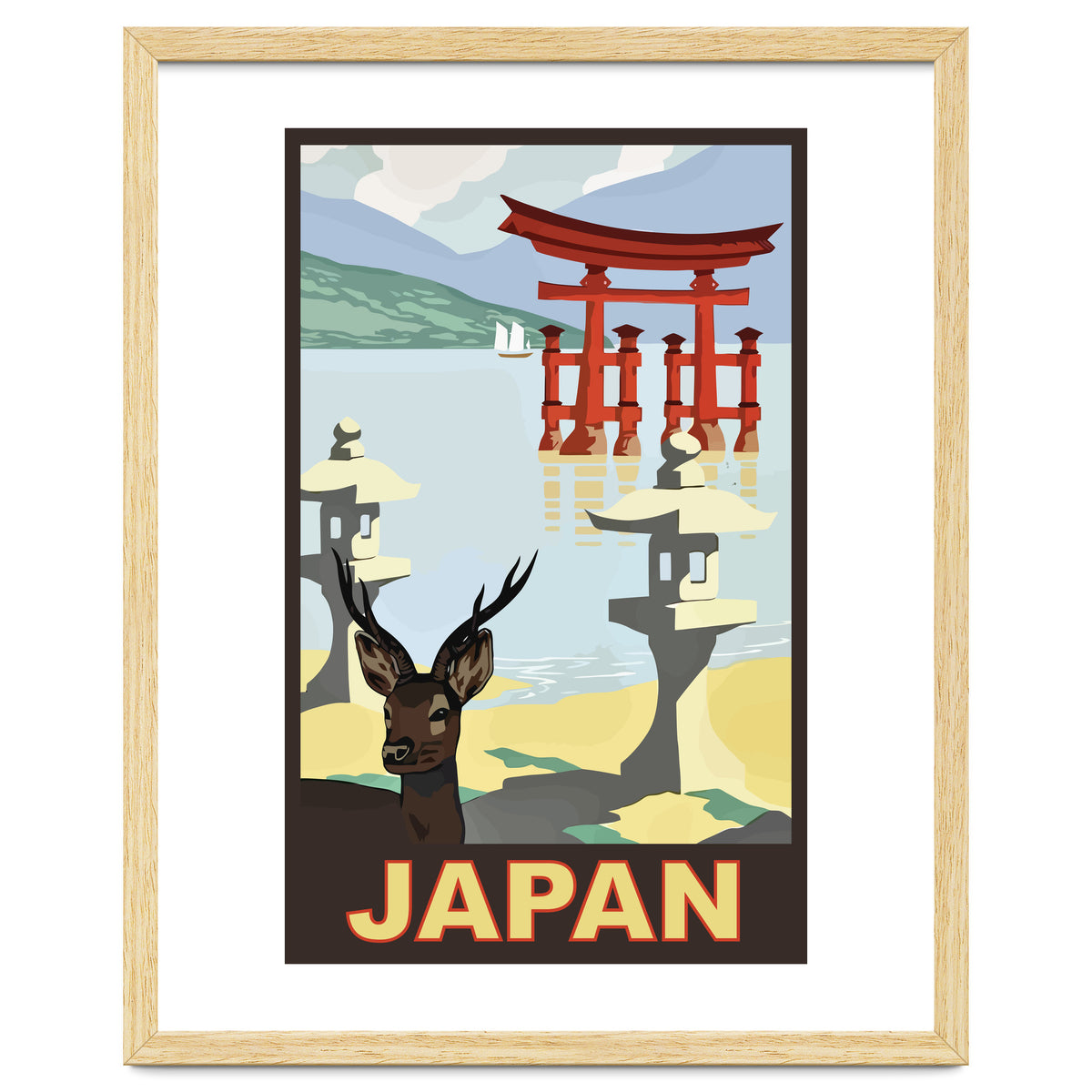 Japan Travel Poster