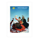 Winter Joy in Switzerland (Print Only) thumbnail