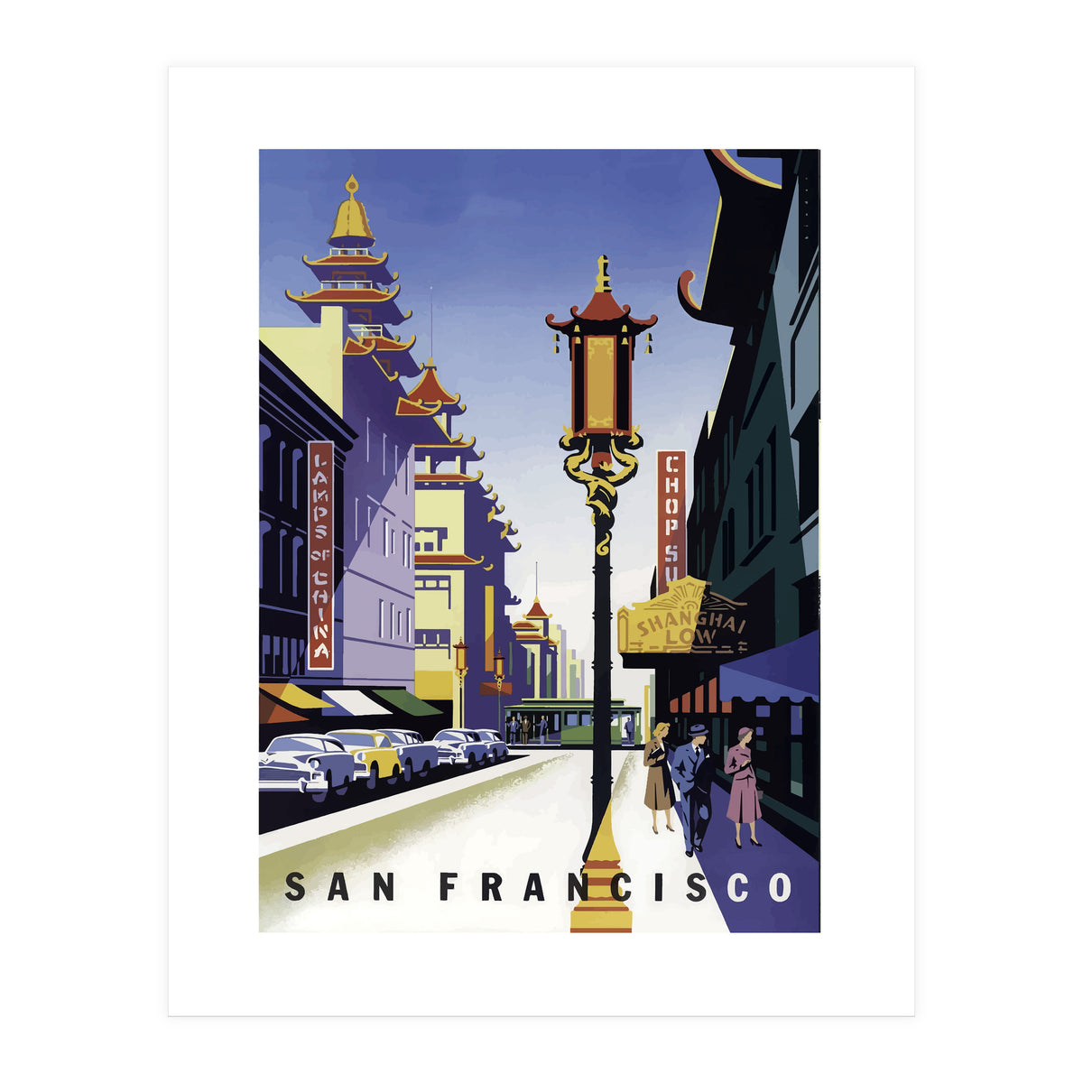 San Francisco, Chinatown (Print Only)
