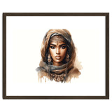 Desert Muse Watercolor Portrait thumbnail