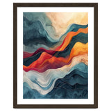 Abstract Flowing Mountain Landscape thumbnail