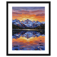 Alpenglow Reflections