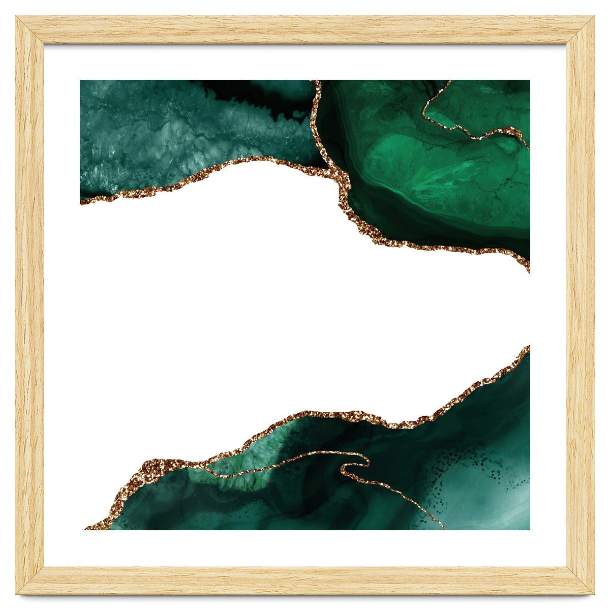 Emerald & Gold Agate Texture 11