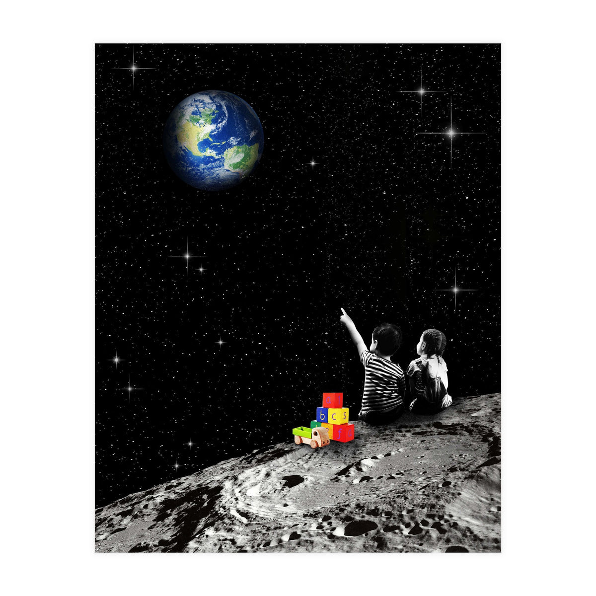 Together From The Moon (Print Only)