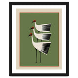Striped Bird Trio I thumbnail