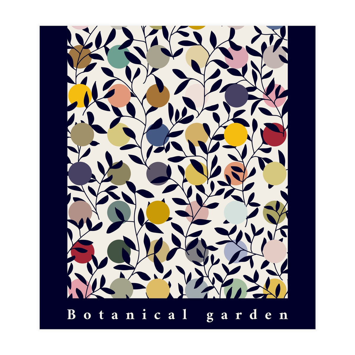 expectant iteration botanical garden pattern (Print Only)