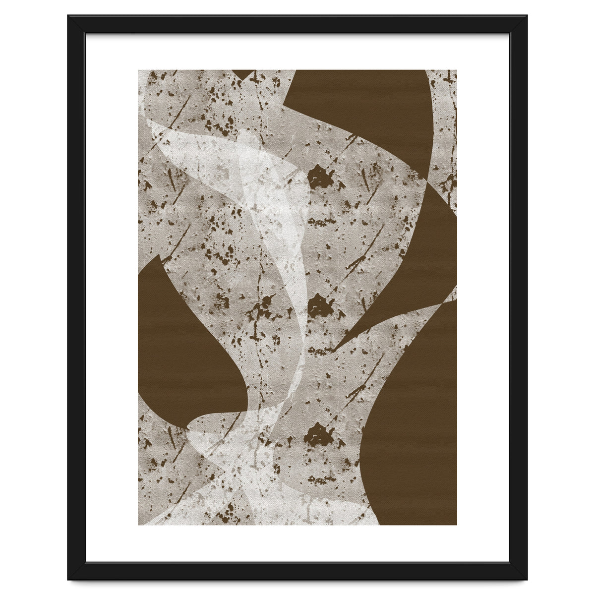 Abstract White Scratch