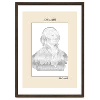 John Adams – John Trumbull (ascii Art)