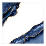 Navy & Gold Agate Texture 27 (Print Only) thumbnail