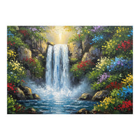 Enchanted Cascading Garden (Print Only)