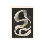 Monochrome Flow Abstract Line Movement (Print Only) thumbnail