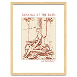 Susanna At The Bath – Jean Baptiste Santerre thumbnail