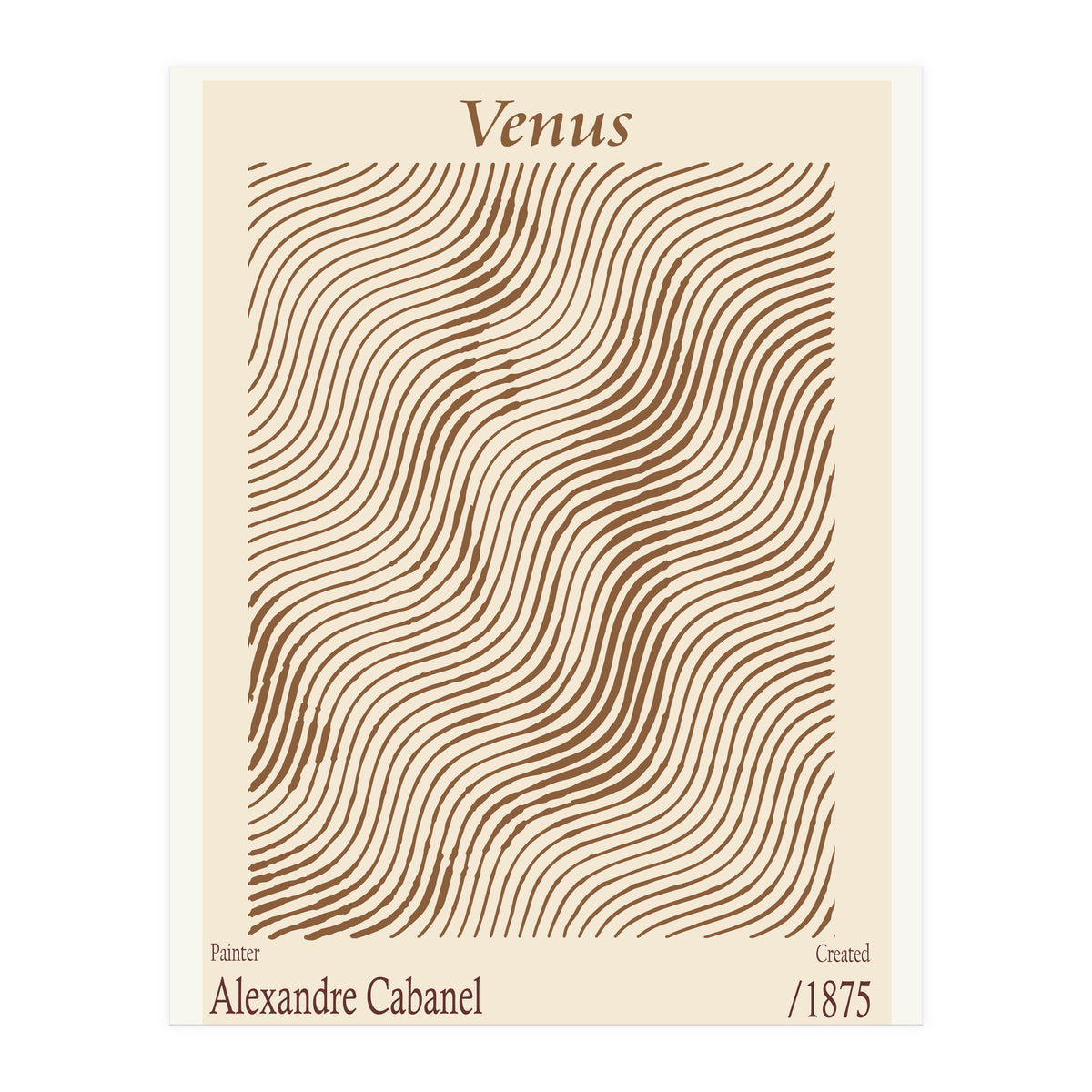 Venus – Alexandre Cabanel (1875) (Print Only)