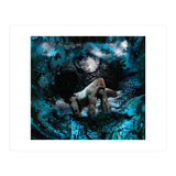 Gorilla Blue Moon Forest Scenic (Print Only) thumbnail