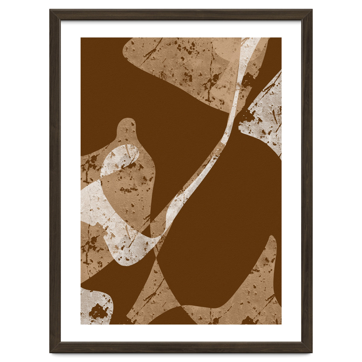 Brown Abstract Minimalist