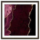 Burgundy & Gold Agate Texture 15 thumbnail