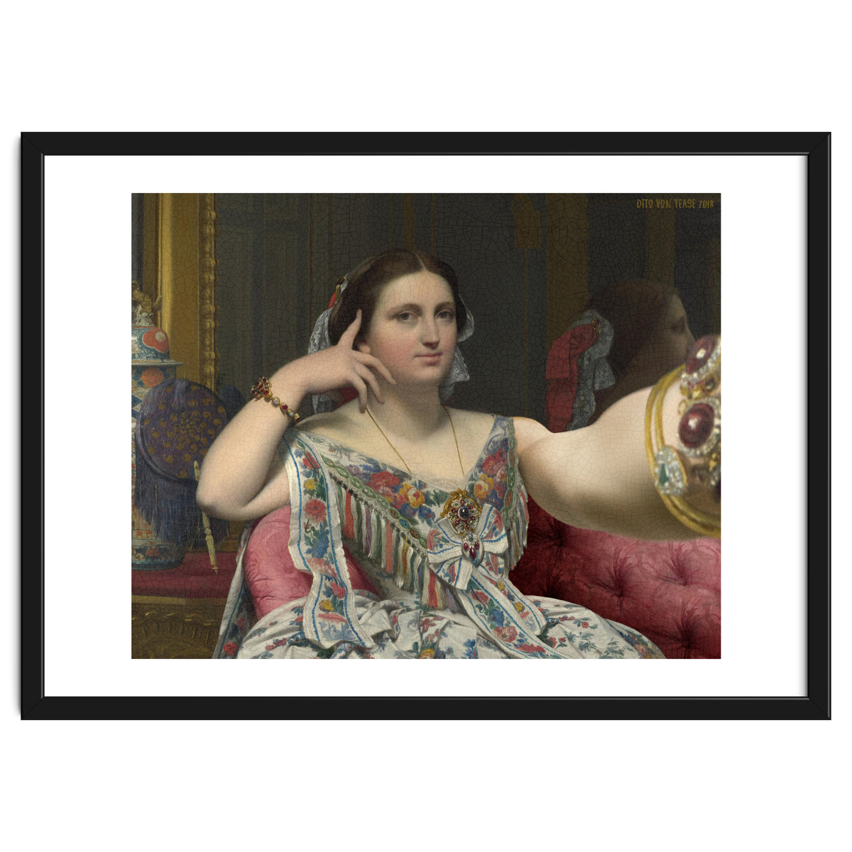Madame Moitessier - Ingres - Selfie