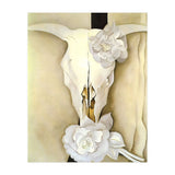 Georgia O’Keeffe – Cow’s Skull with Calico Roses (1931) | Iconic Southwestern Still Life with Desert Symbolism (Print Only) thumbnail
