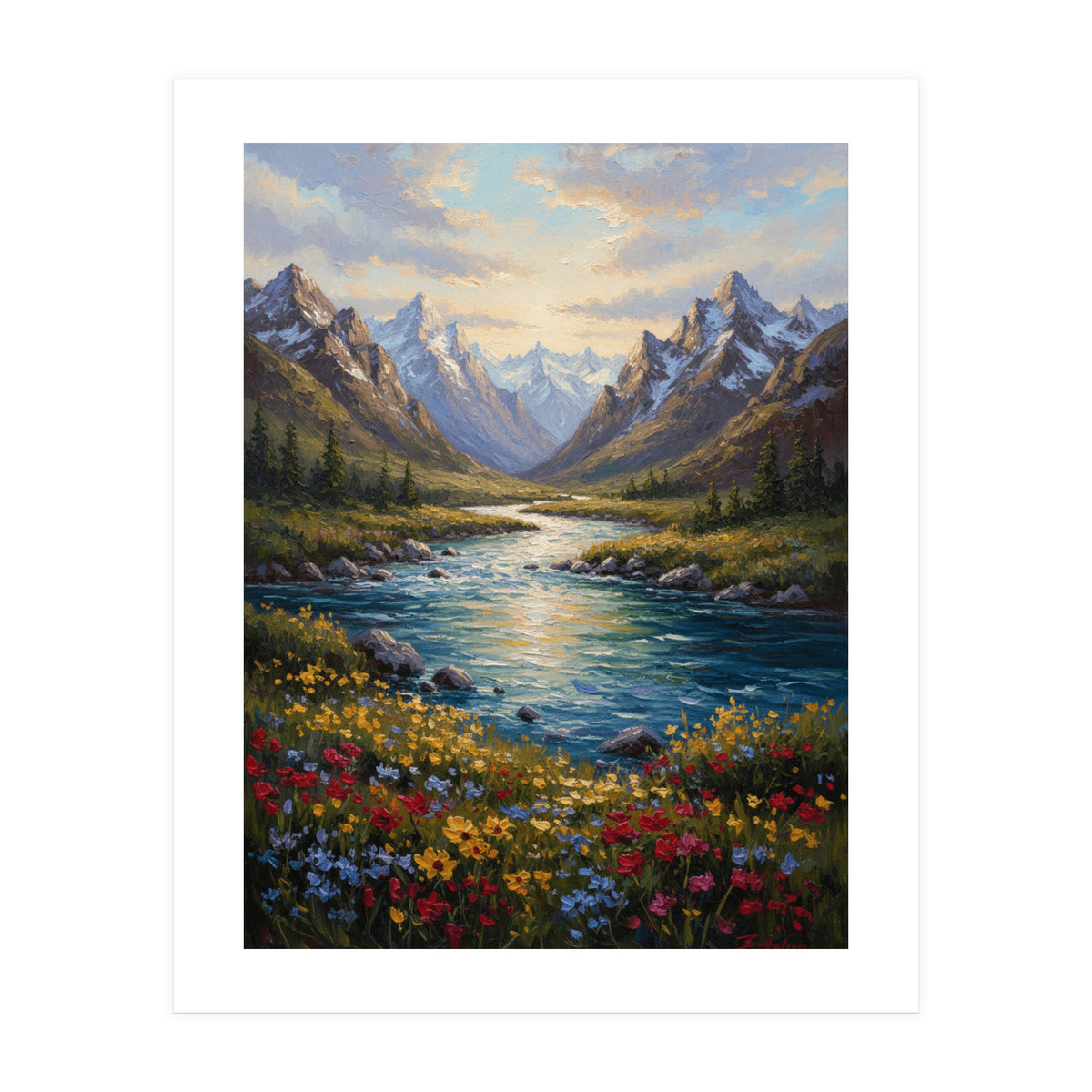 The Awakening Valley (Print Only)