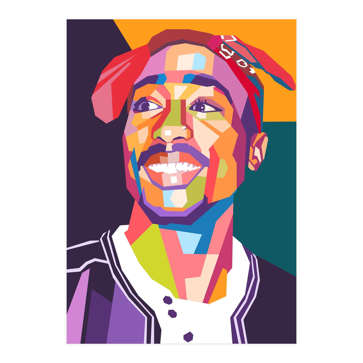 Tupac Shakur art (Print Only)