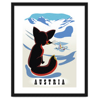 Austria Fox In The Snow